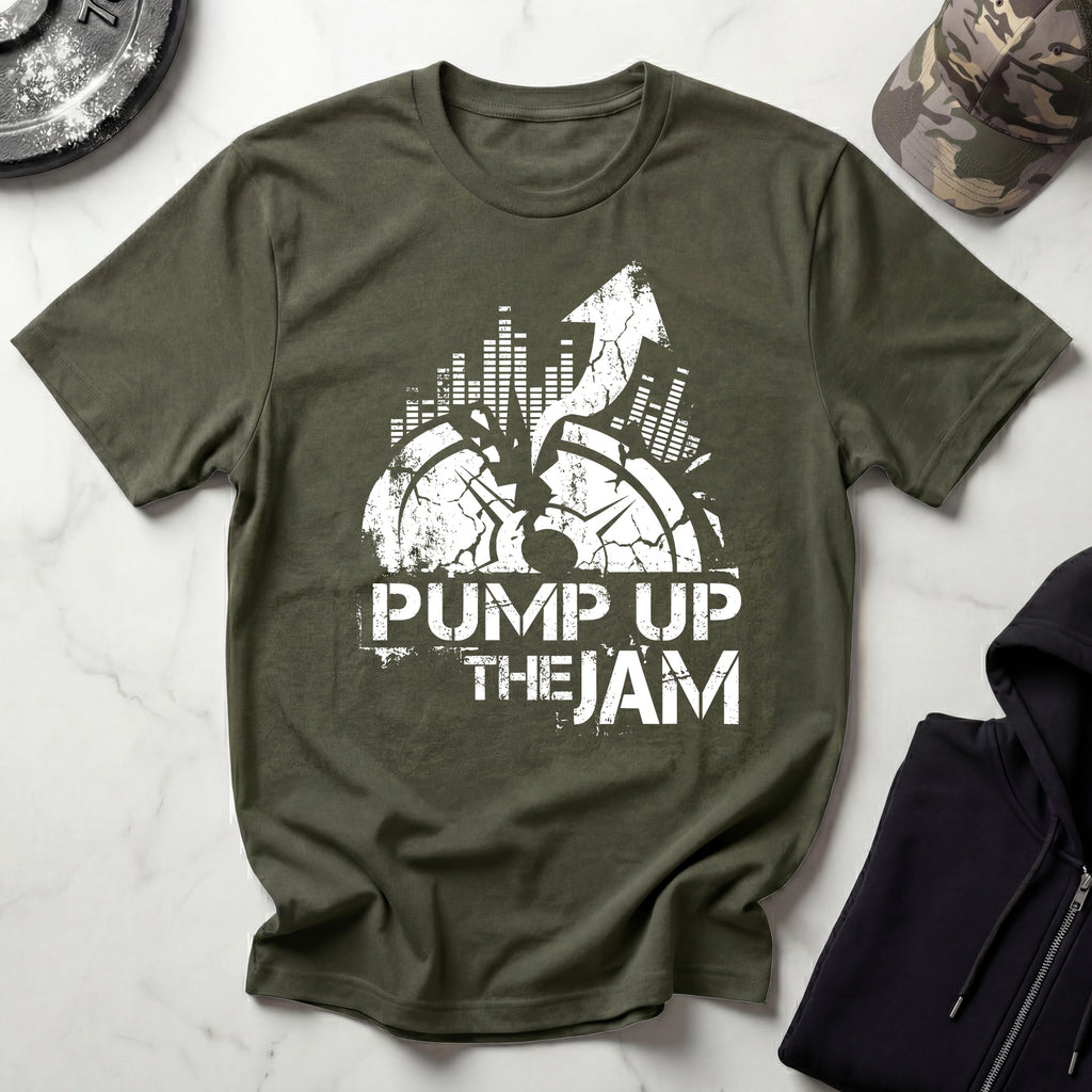 Pump Up Retro Gym Tee-Shirt