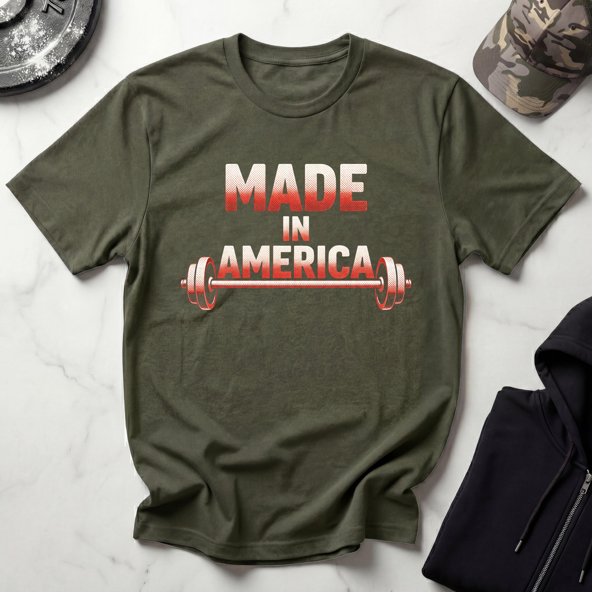 Made In USA Color Gym T-Shirt