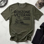 Roxzone Veteran Graphic Dark Gym T-Shirt