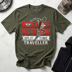 Roxzone Veteran Split Time Traveller Gym T-Shirt