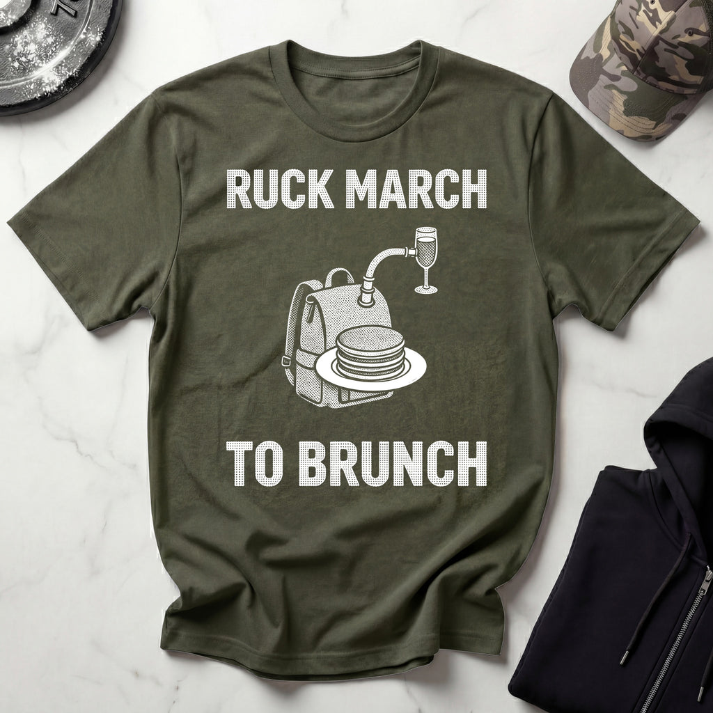 Ruck March To Brunch Gym T-Shirt