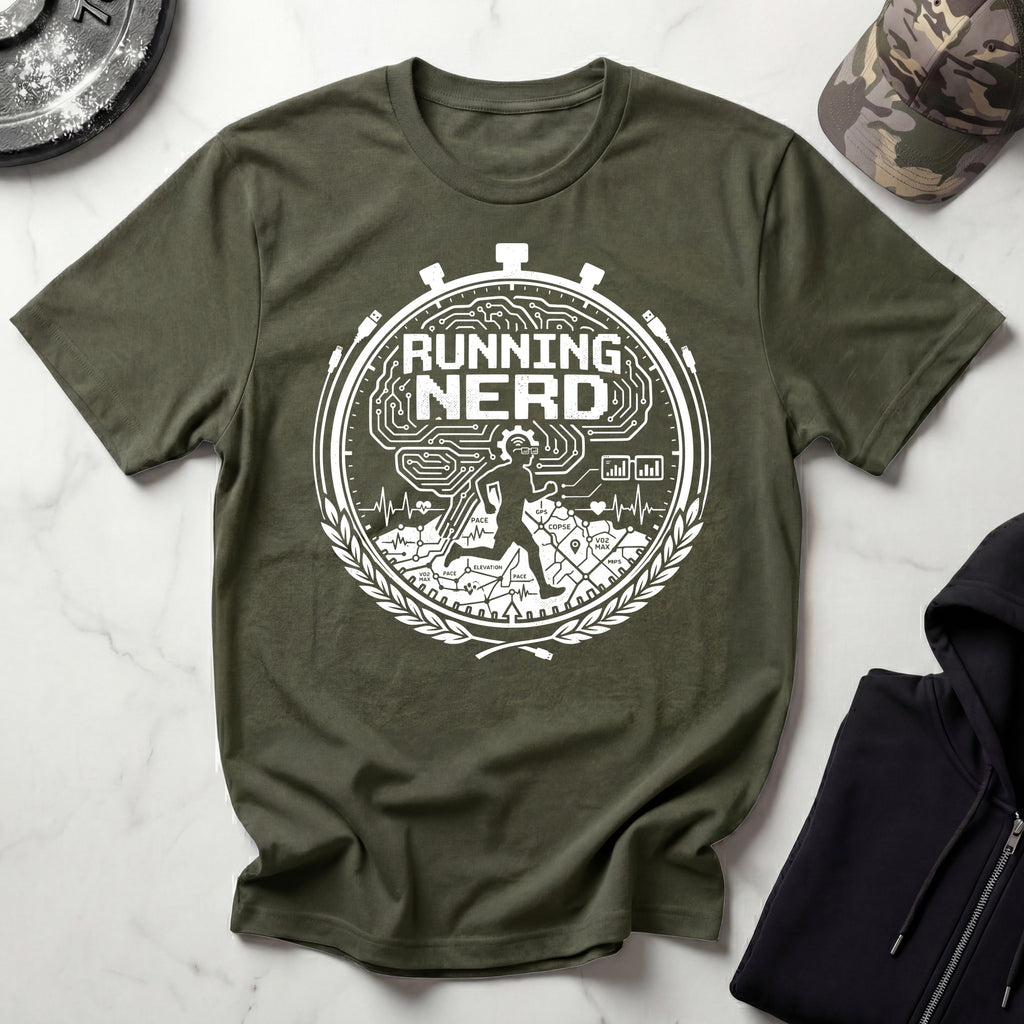 Running Nerd Graphic Gym T-Shirt