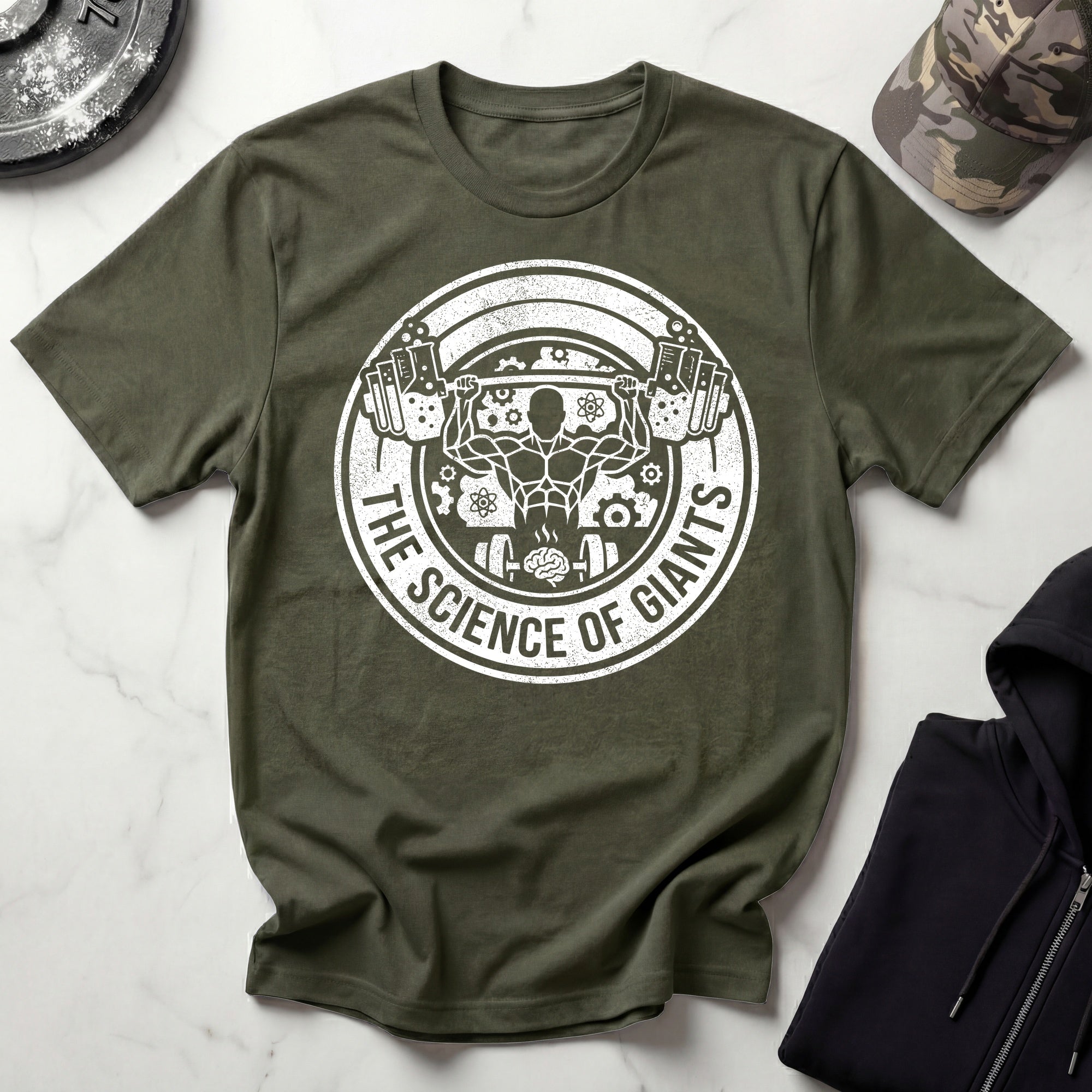 Science of Giants Bio Hacked Gym T-Shirt