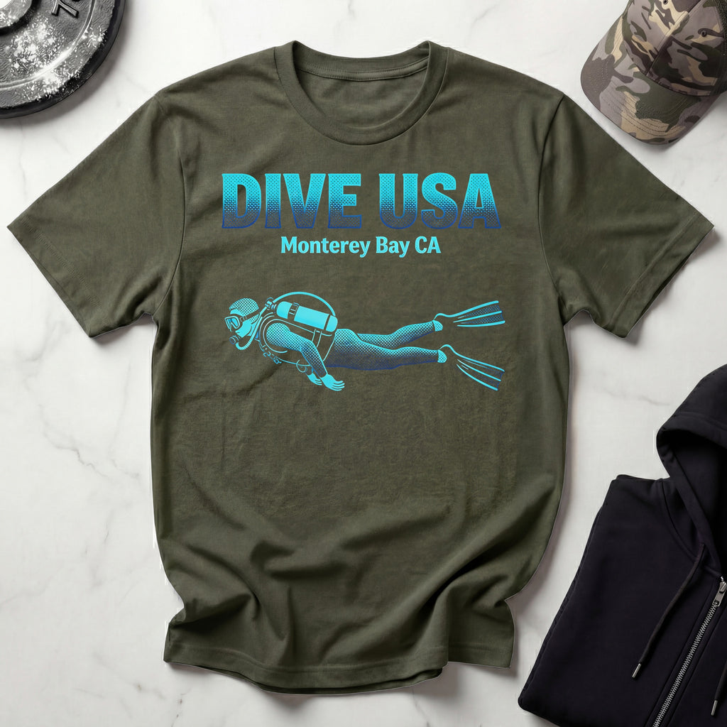 Dive Monterey Bay Gym T-Shirt