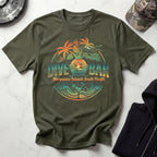 Vintage Retro South Pacific Gym T-Shirt