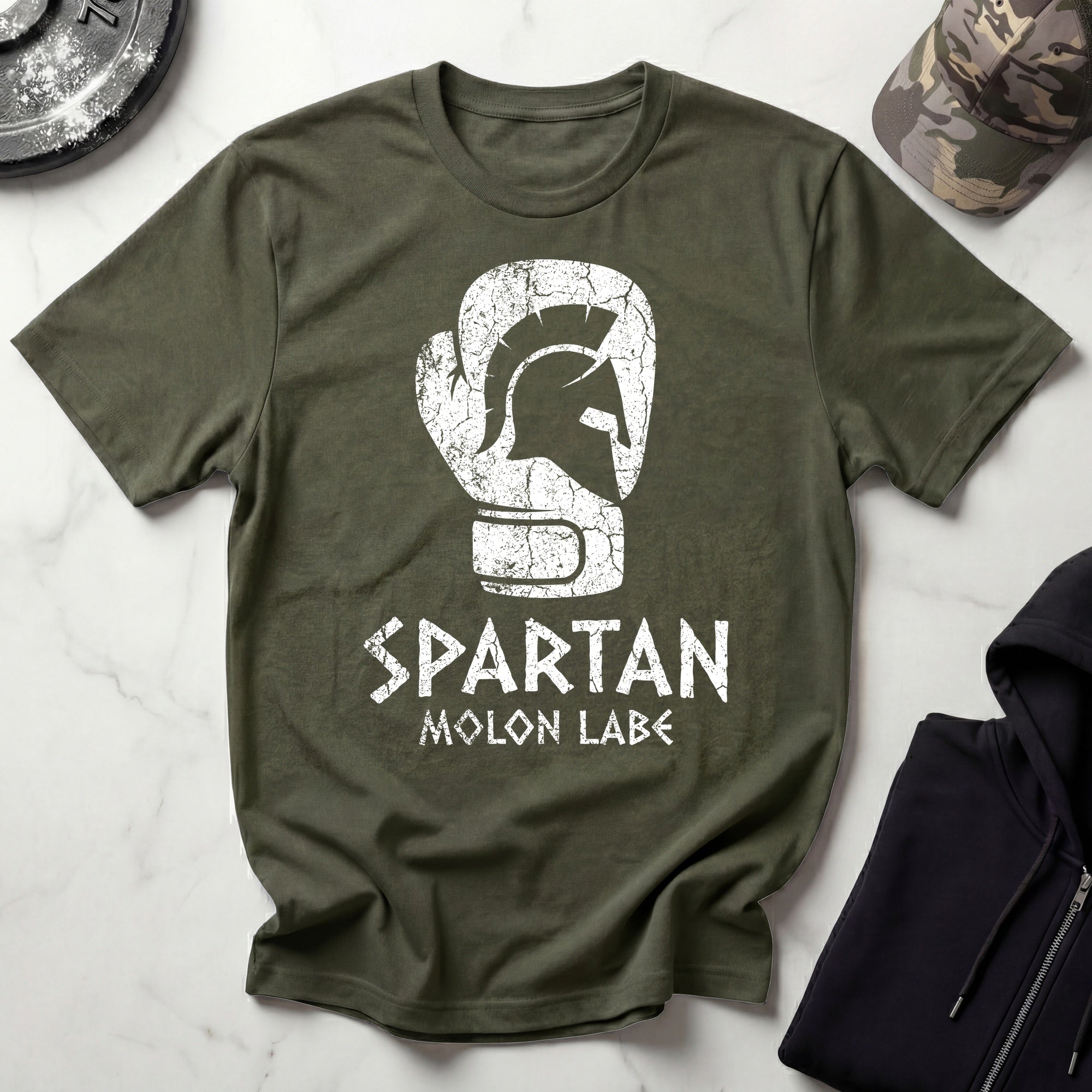 Spartan Molon Labe Boxing Gym T-Shirt