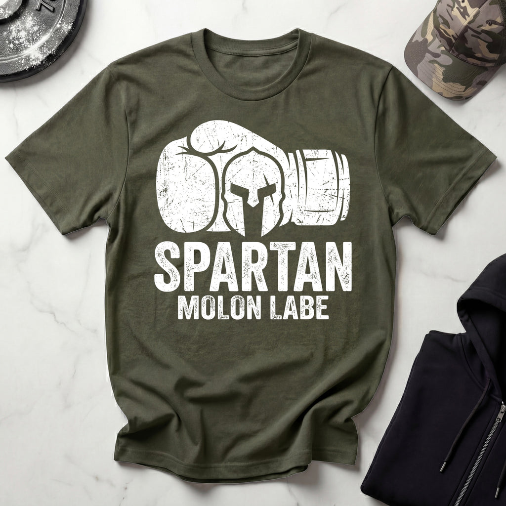 Molon Labe Boxing Gym T-Shirt