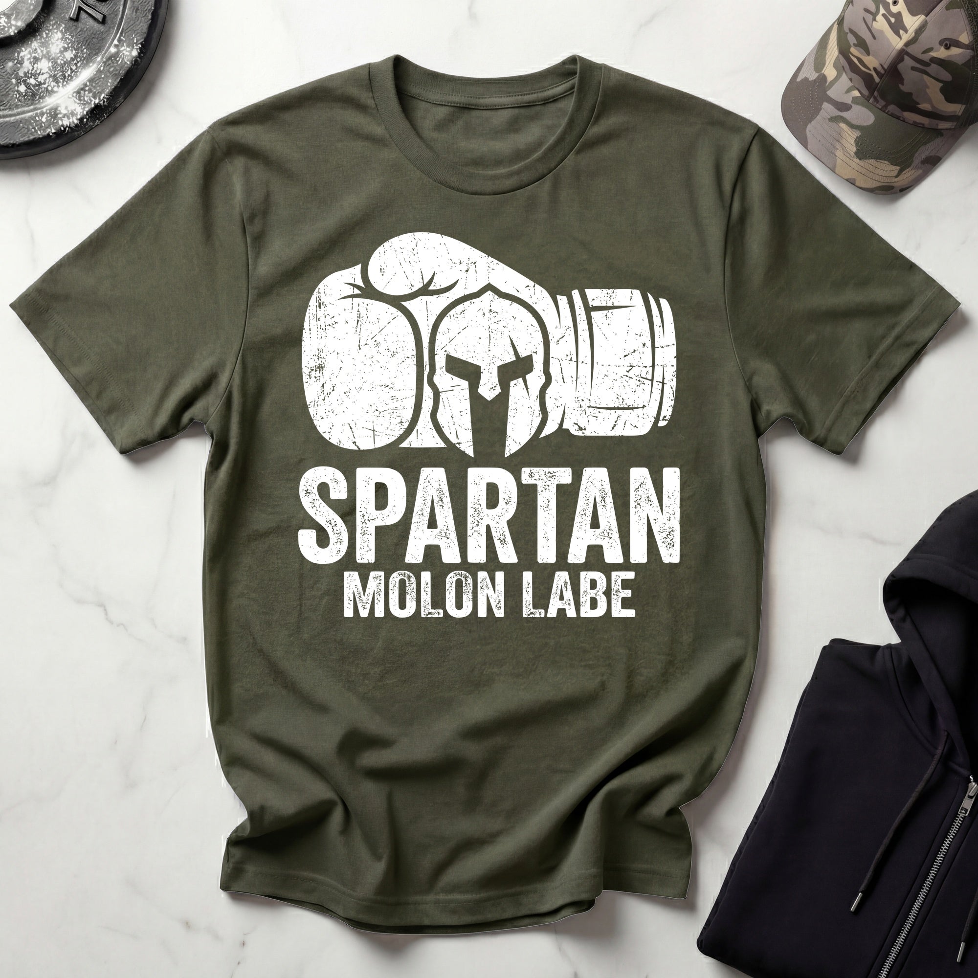 Molon Labe Boxing Gym T-Shirt
