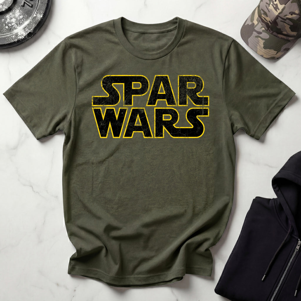 Spar Wars Grunge Vintage Gym T-Shirt
