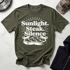 Sunlight Steak Silence Vintage Gym T-Shirt