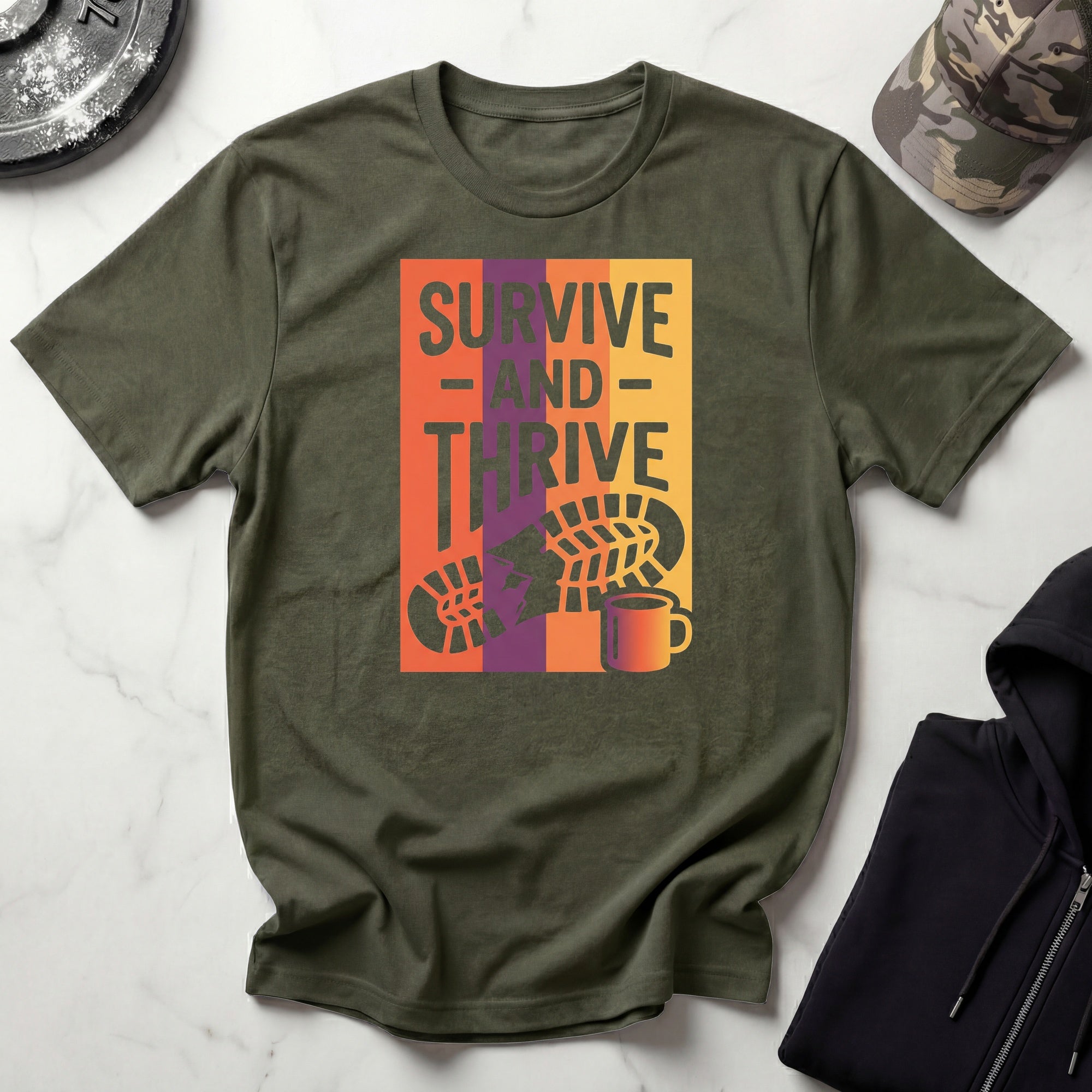 Survive And Thrive Hiker Training T-Shirt