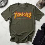 THRASHED Martial Arts Vintage Gym T-Shirt