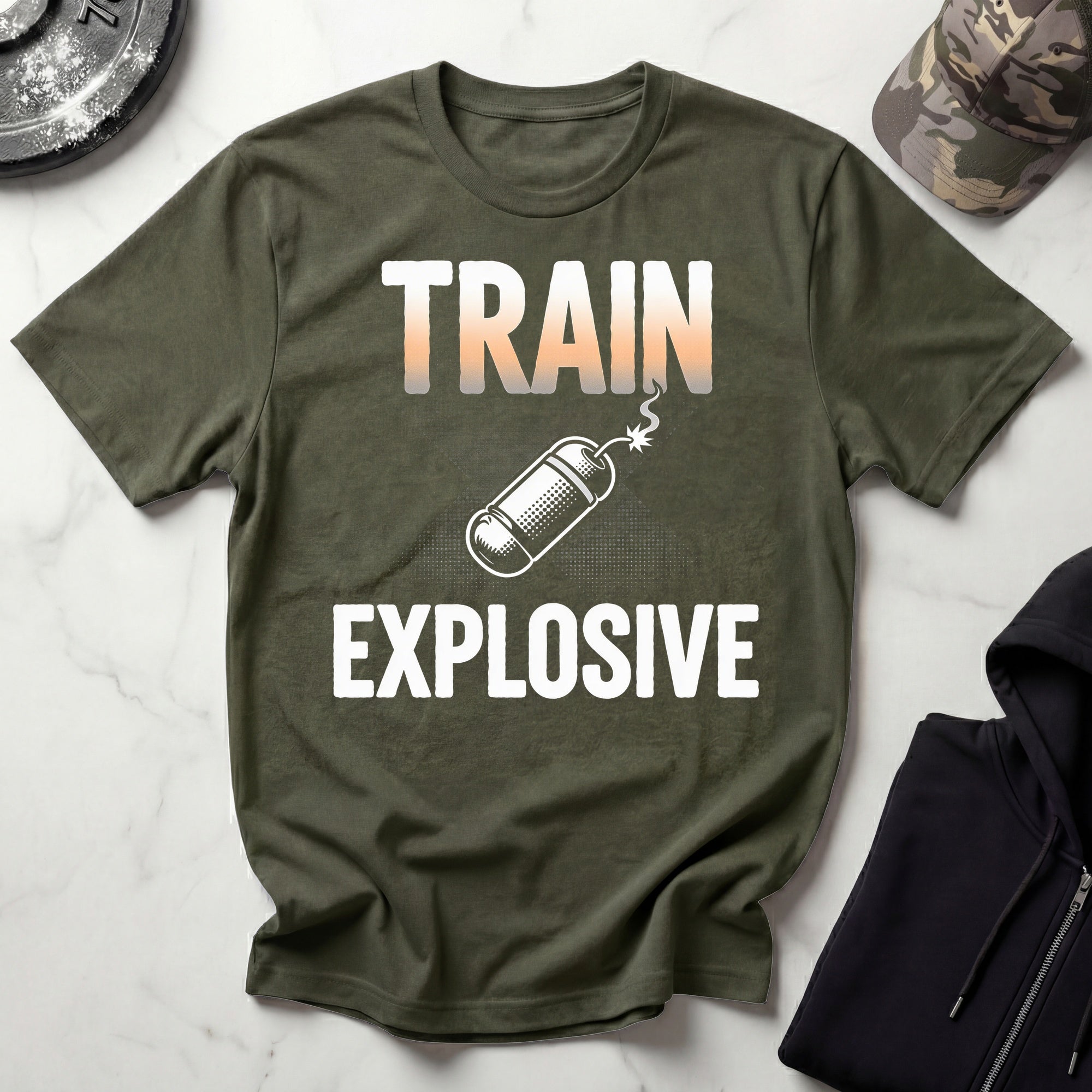Train Explosive Graphic Gym T-Shirt