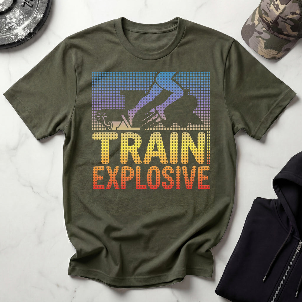 Sprint Train Explosive Gym T-Shirt