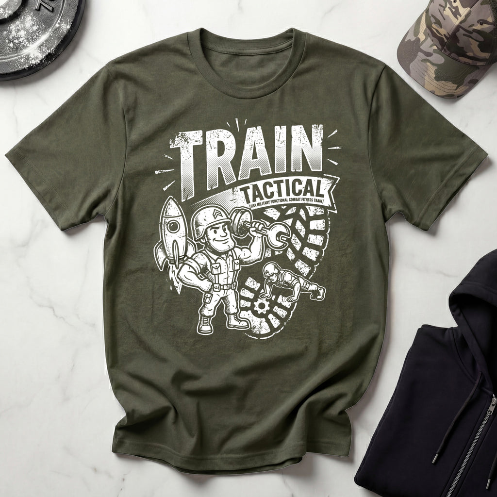 Train Tactical Boot Camp Gym T-Shirt