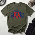USA Freedom 250 Graphic MMA Gym T-Shirt