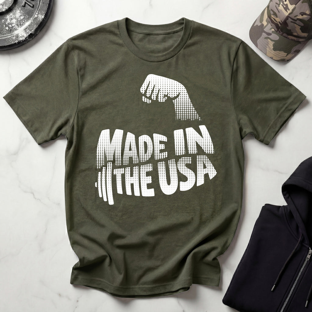 Weightlifting USA Vintage Graphic Gym T-Shirt