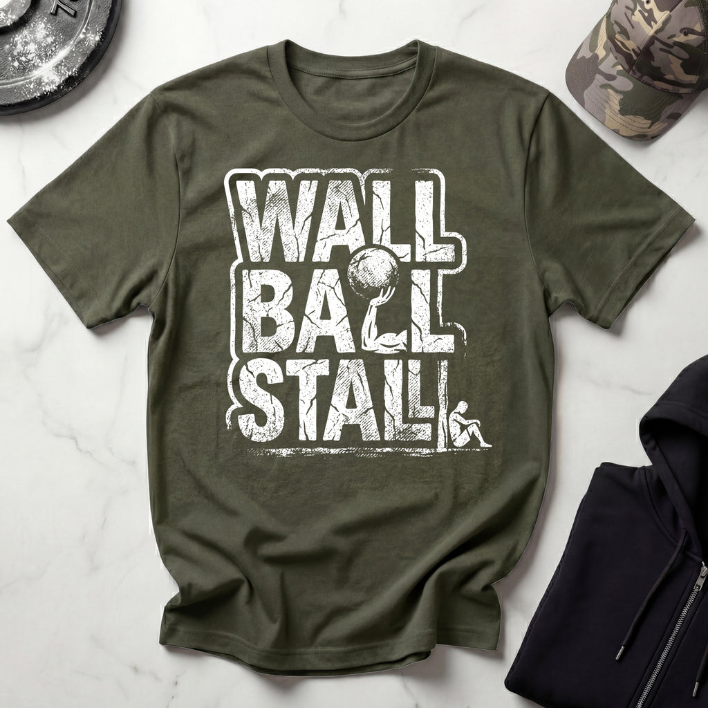 Wall Ball Stall Vintage Gym T-Shirt
