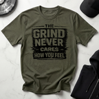 The Grind Never Cares Light Tee