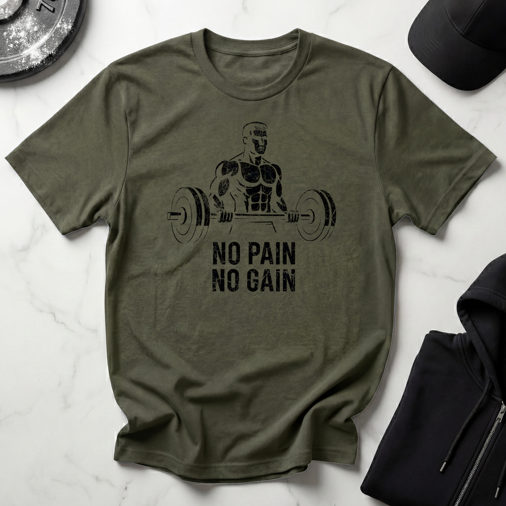 No Pain No Gain Light Tee