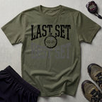 Last Set Best Set Workout Gym T-Shirt