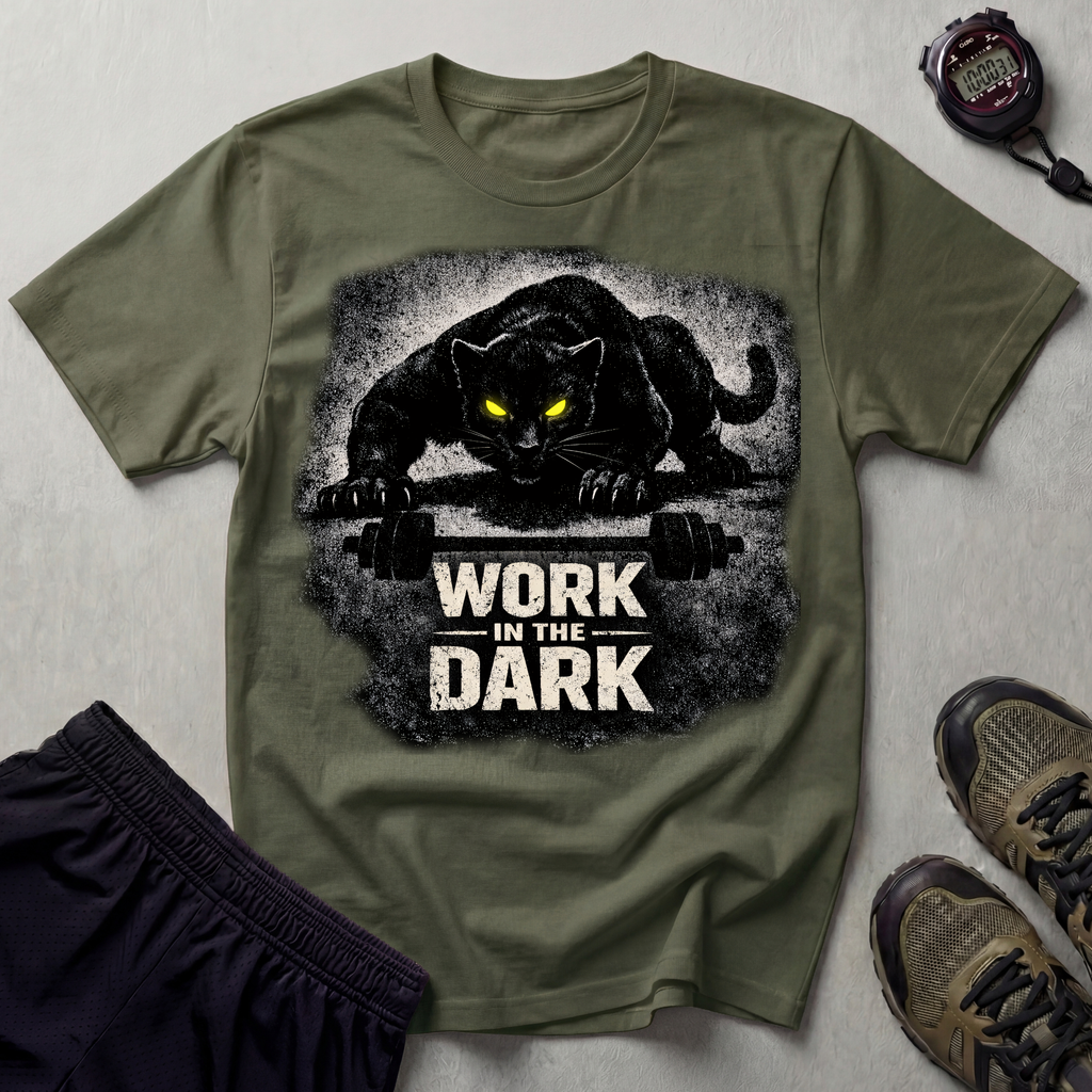 Work In The Dark Gym T-Shirt