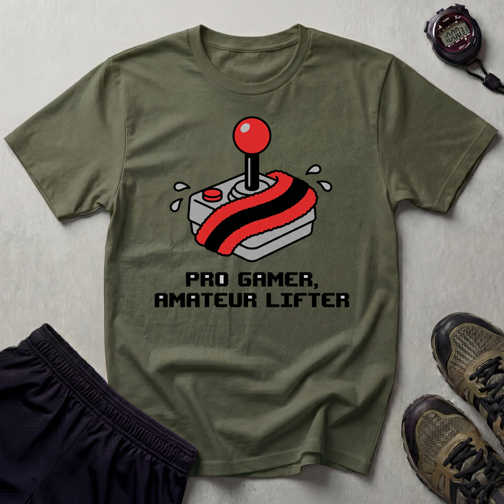 Pro Gamer Amateur Lifter Gym T-Shirt