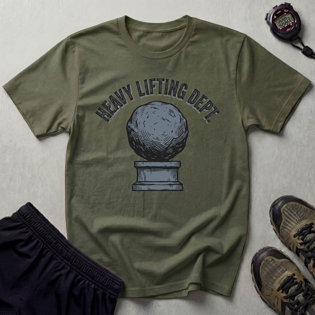 Heavy Lifting Department Gym T-Shirt