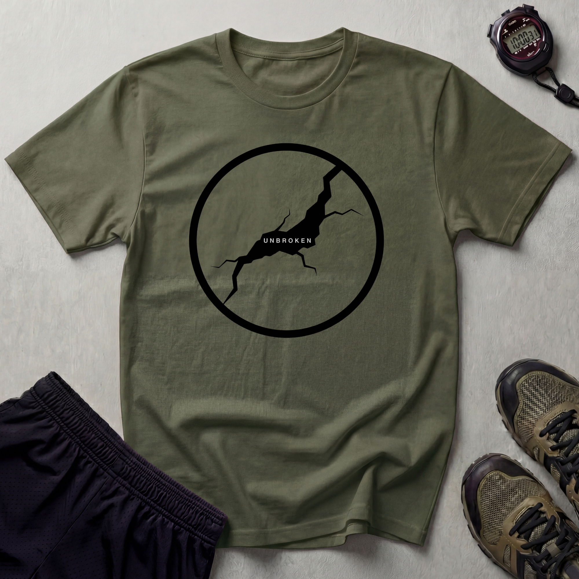 UNBROKEN Gym T-Shirt