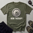 Iron Therapy Weightlifting Gym T-Shirt
