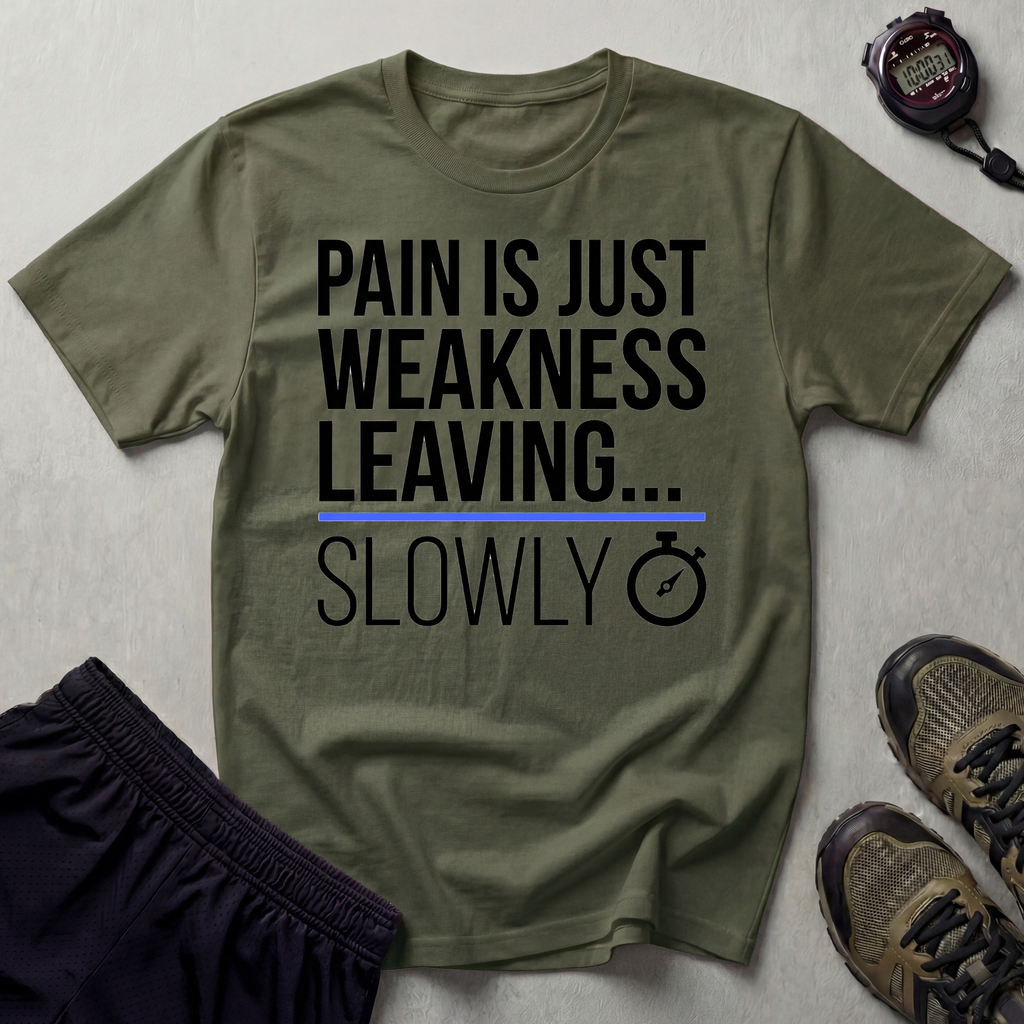 Pain Is Weakness Leaving The Body...Slowly Gym T-Shirt