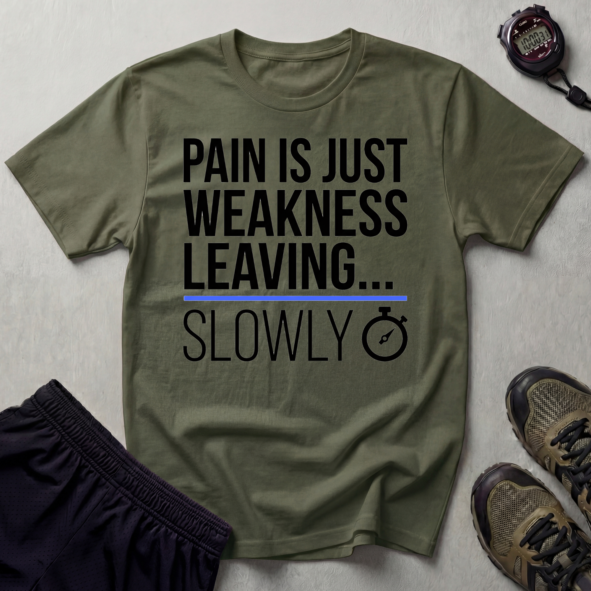 Pain Is Weakness Leaving The Body...Slowly Gym T-Shirt