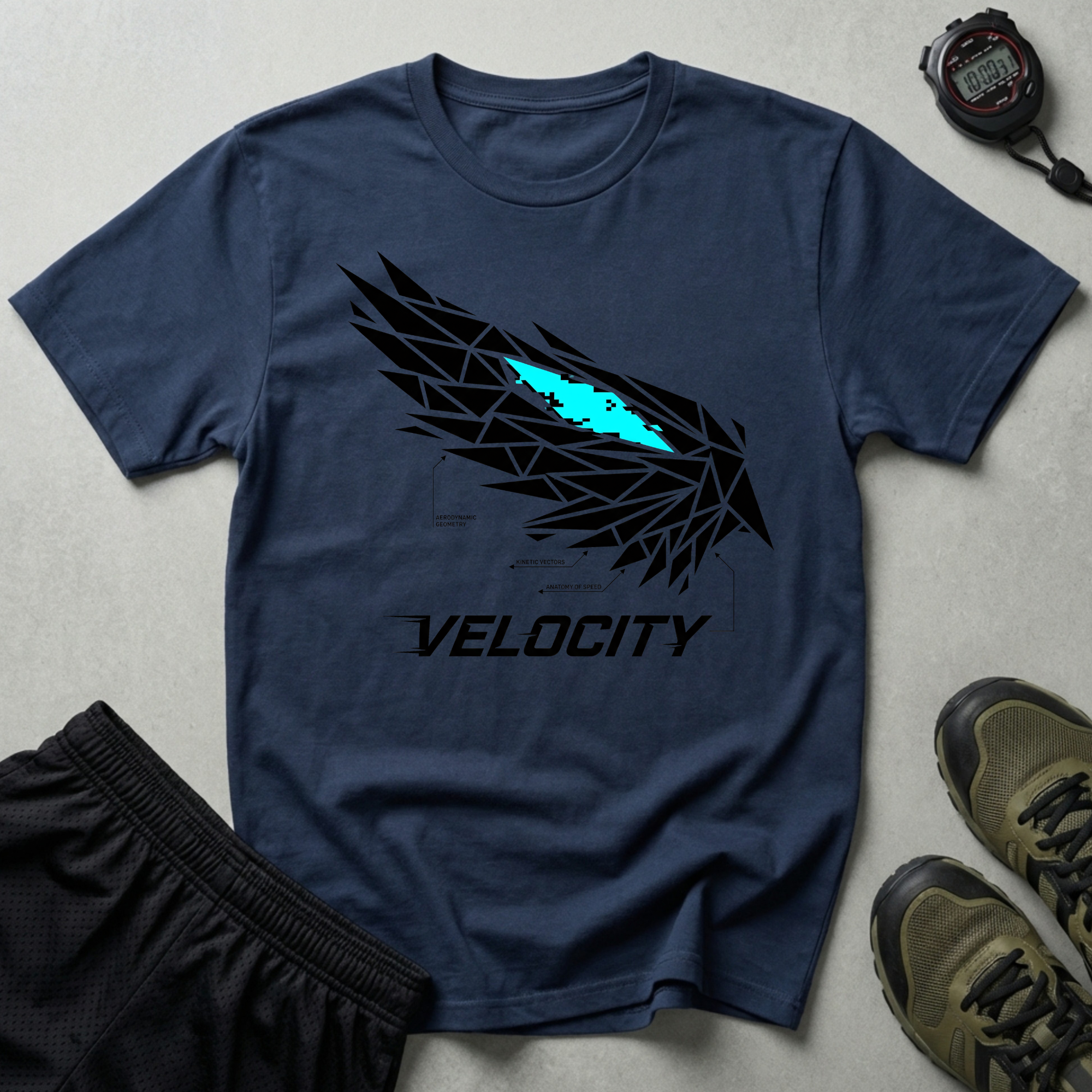 Velocity Glitch Gym T-Shirt