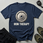 Iron Therapy Weightlifting Gym T-Shirt