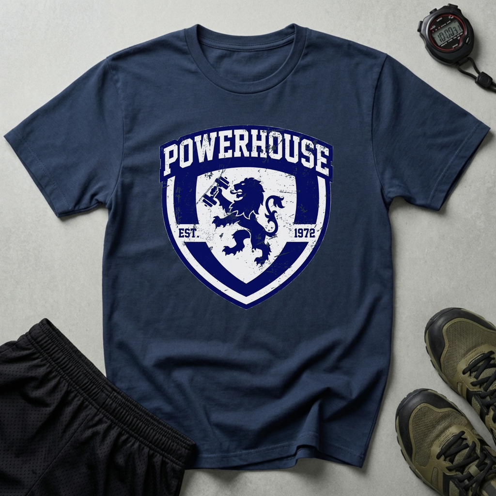 Powerhouse Weightlifting Lion Gym T-Shirt