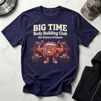 Big Time Body Building Graphic Gym T-Shirt