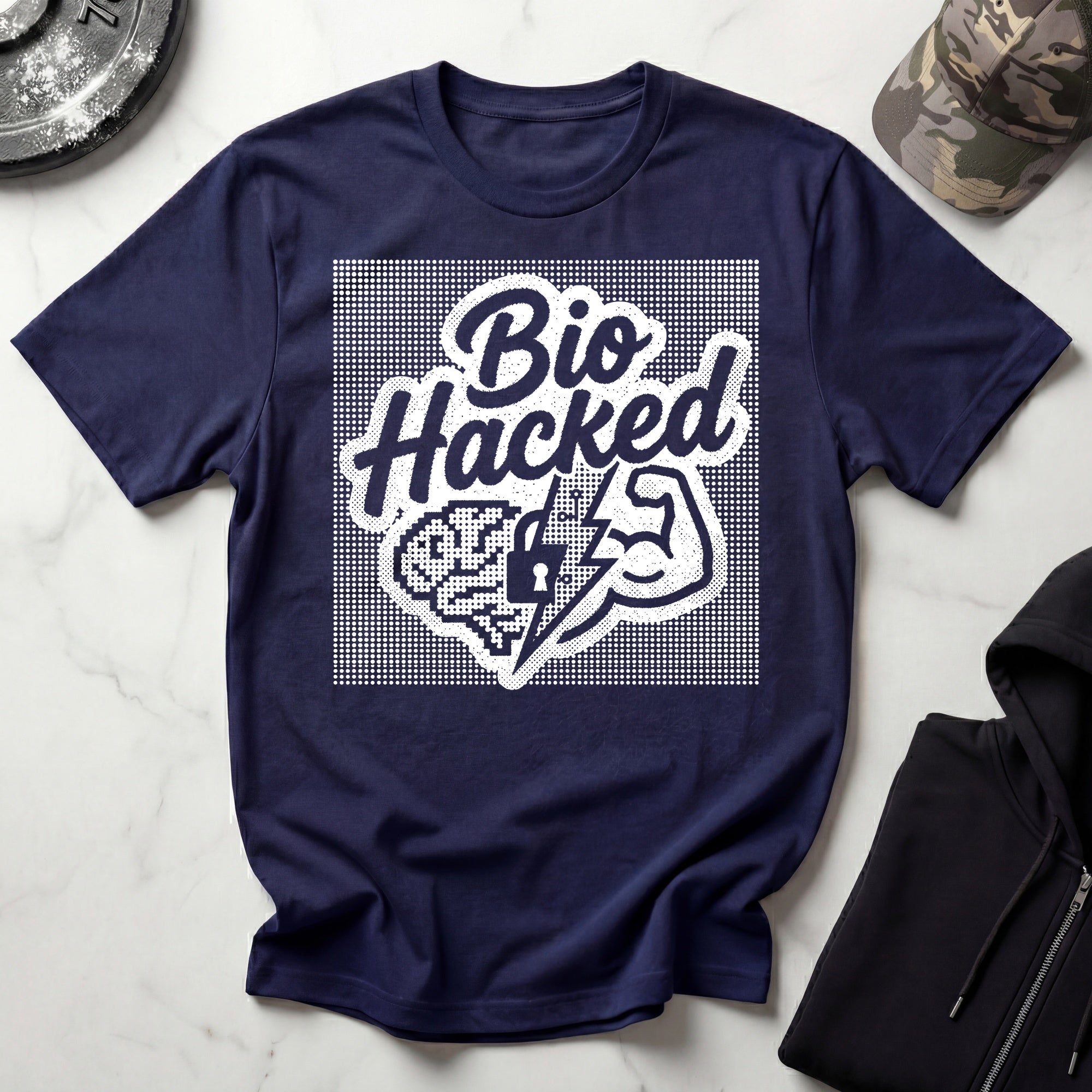 Bio Hacked Dot Matrix Gym T-Shirt