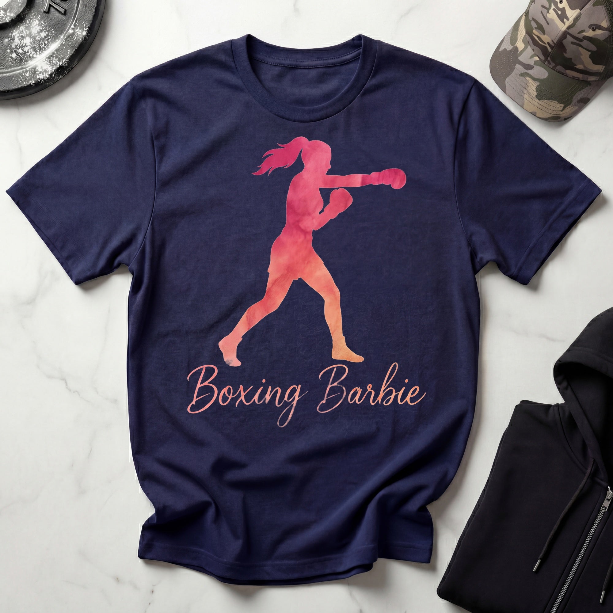 Boxing Barbie Gym T-Shirt