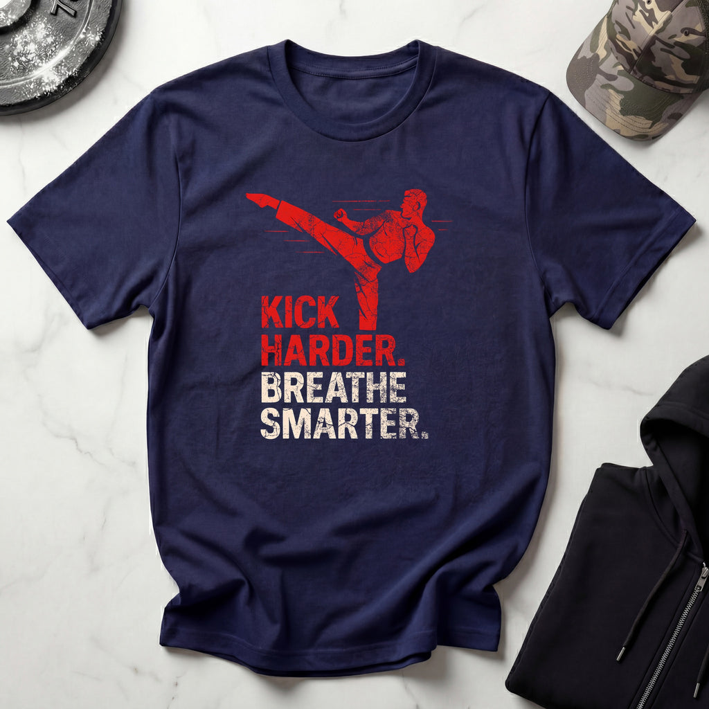 Kick Smarter Grunge Vintage Gym T-Shirt