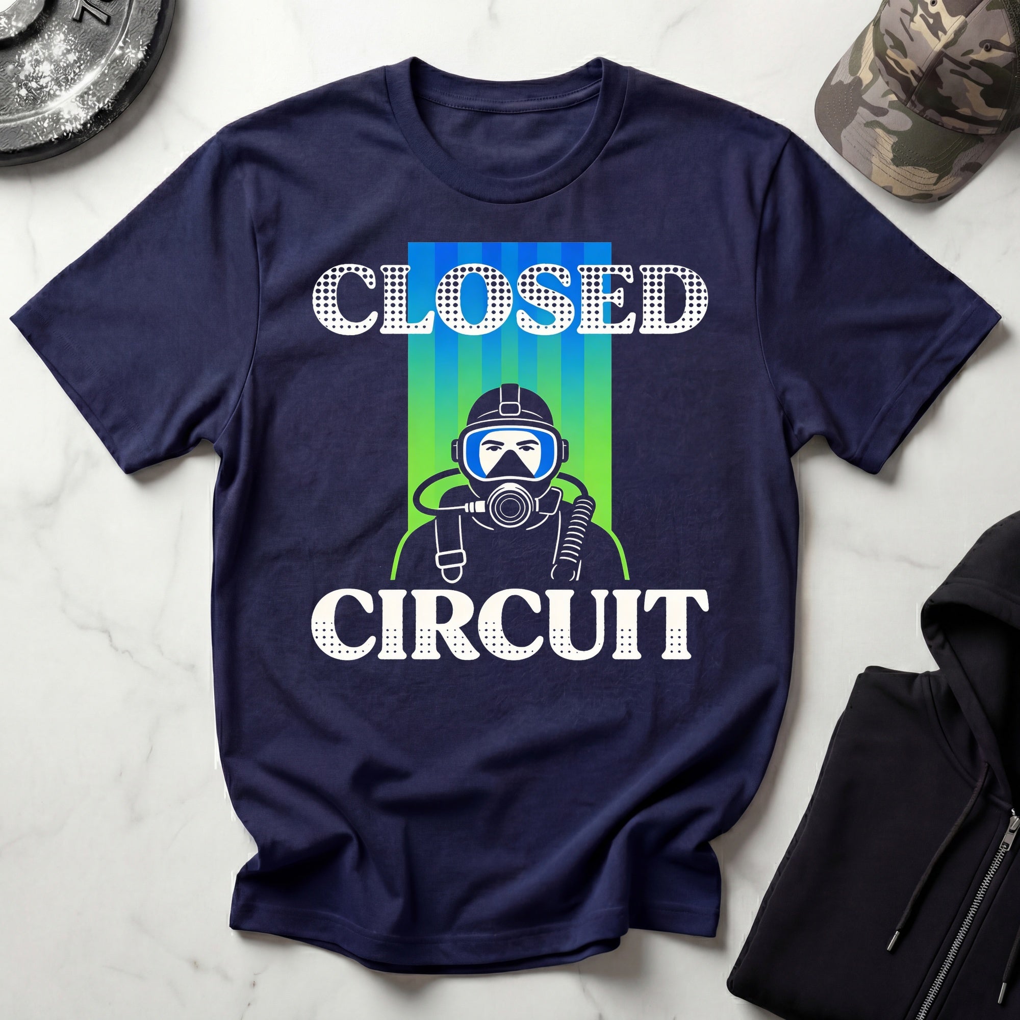 Retro CCR Diver Gym T-Shirt