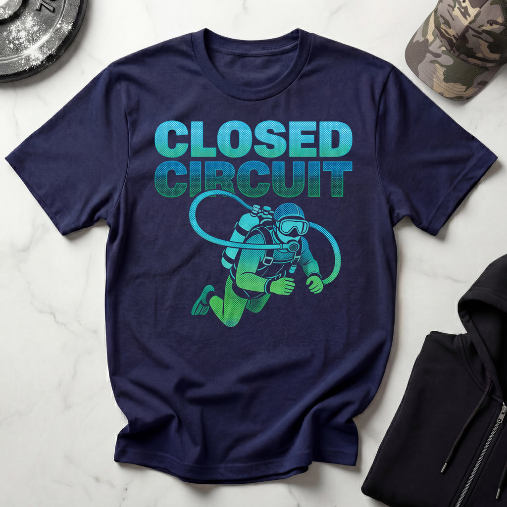 Closed Circuit Diver Gym T-Shirt