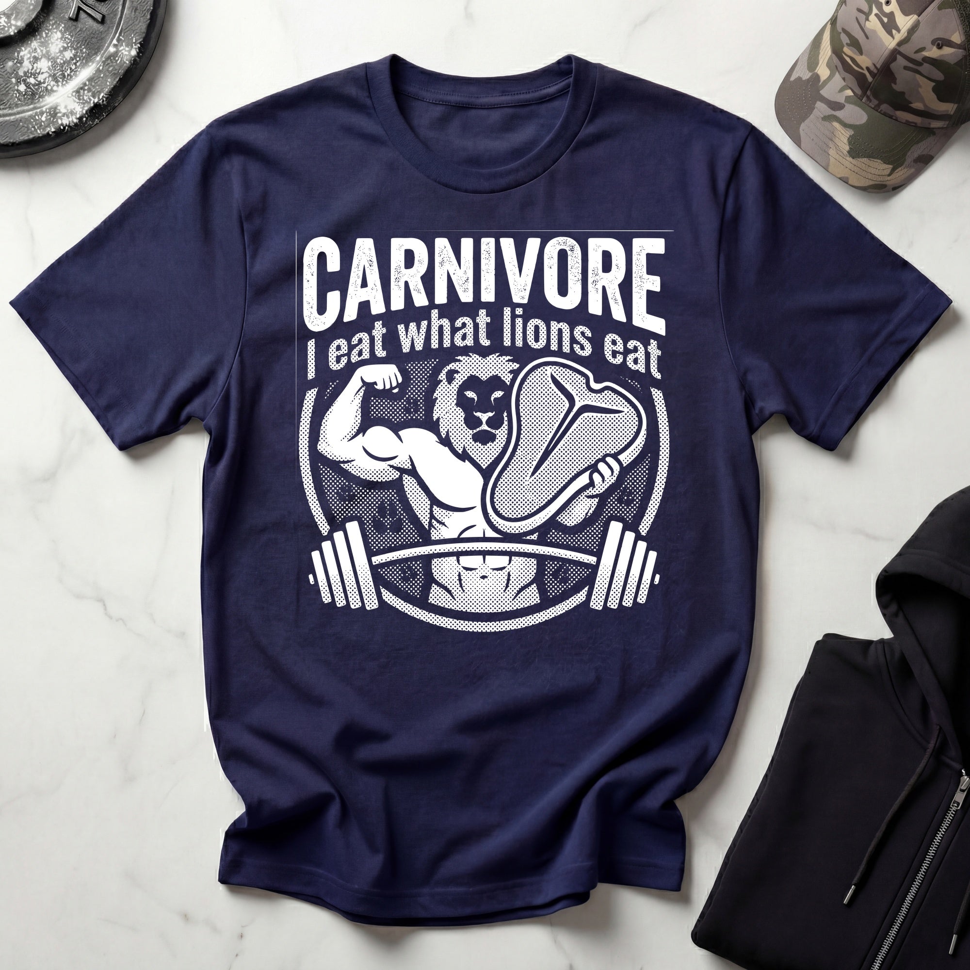 Carnivore Weights Workout Gym T-Shirt