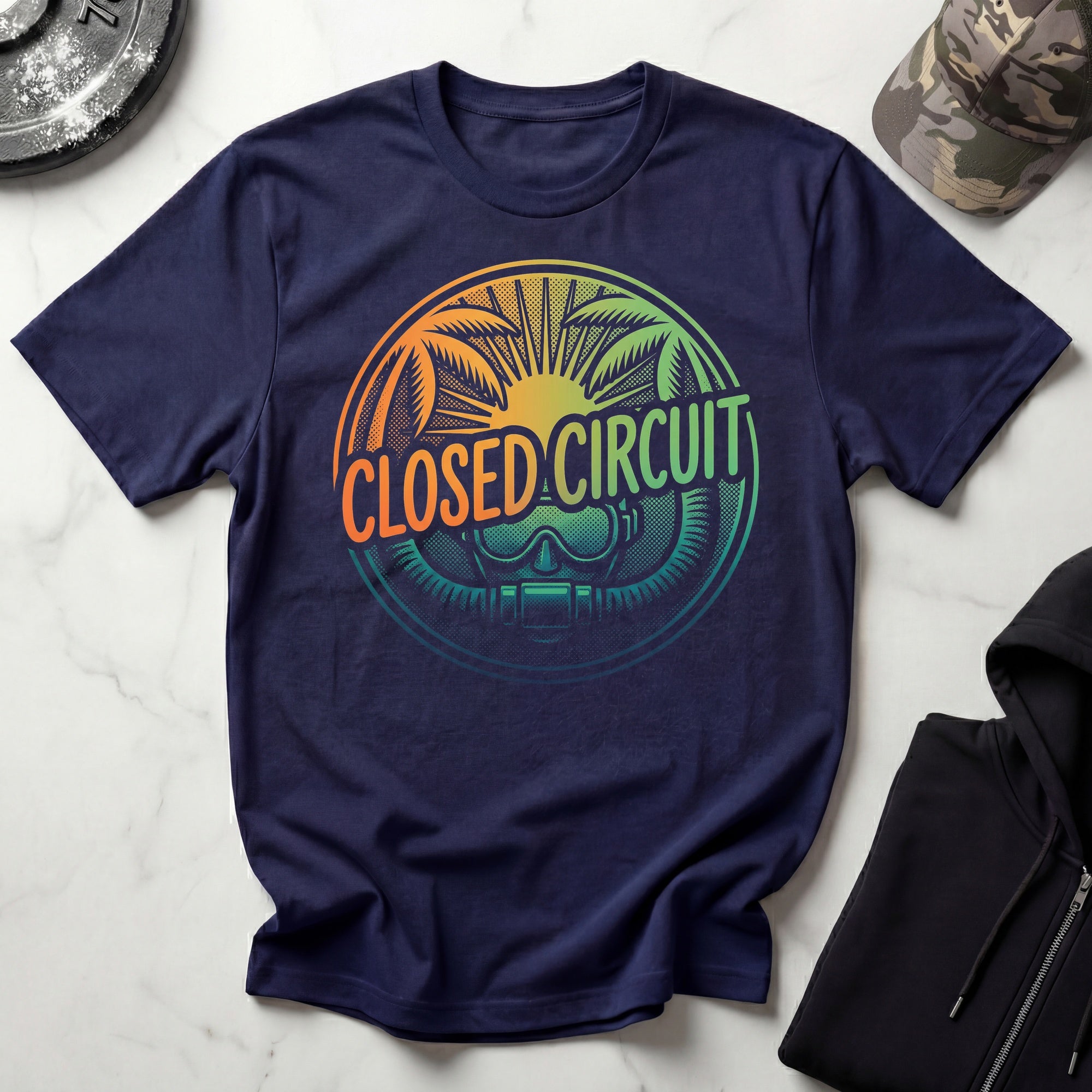 Retro Pacific Gym T-Shirt