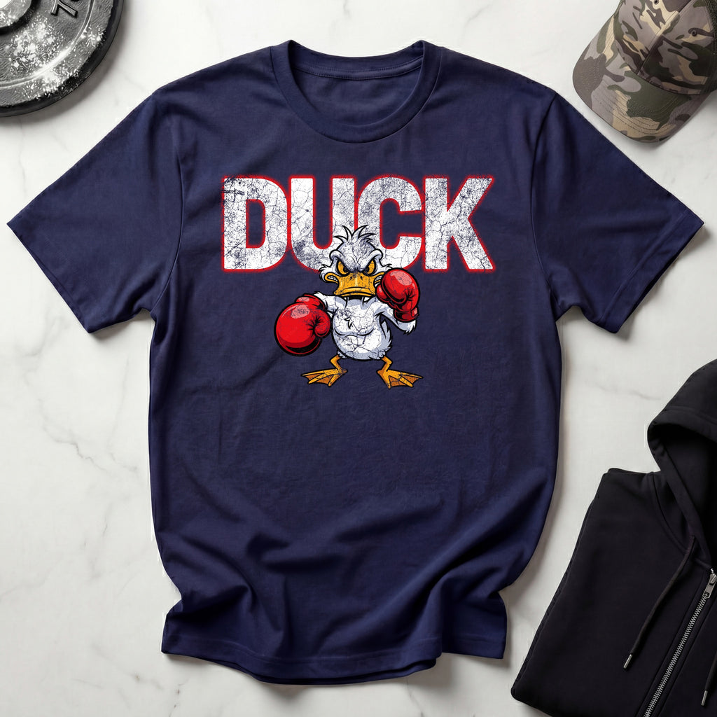 DUCK Boxer Graphic Vintage Gym T-Shirt