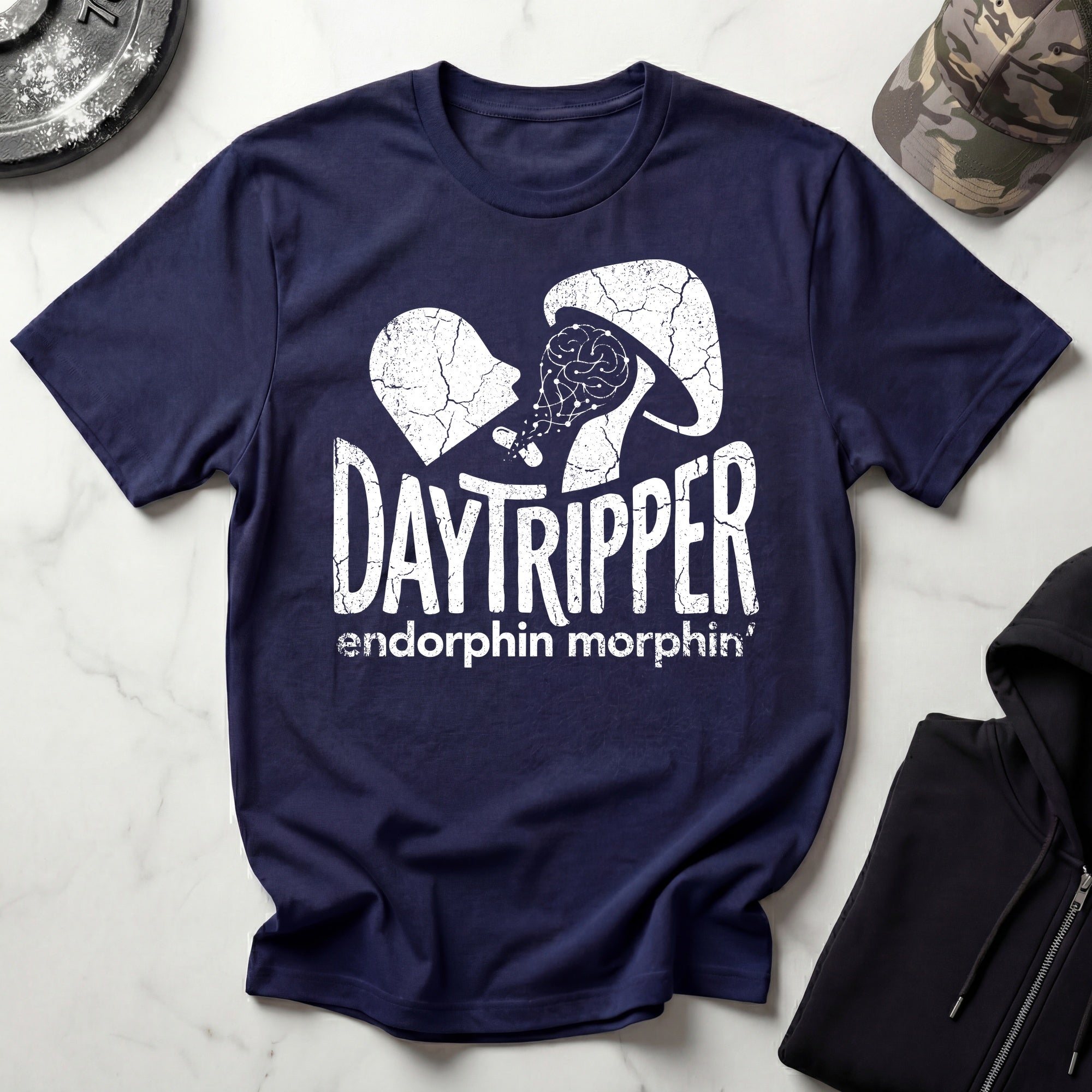 DayTripper Mushroom Microdose Morph Vintage Gym T-Shirt