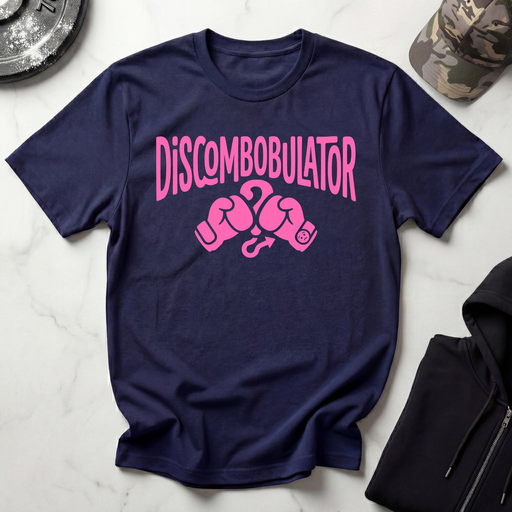 Discombobulator Boxing Pink T-Shirt