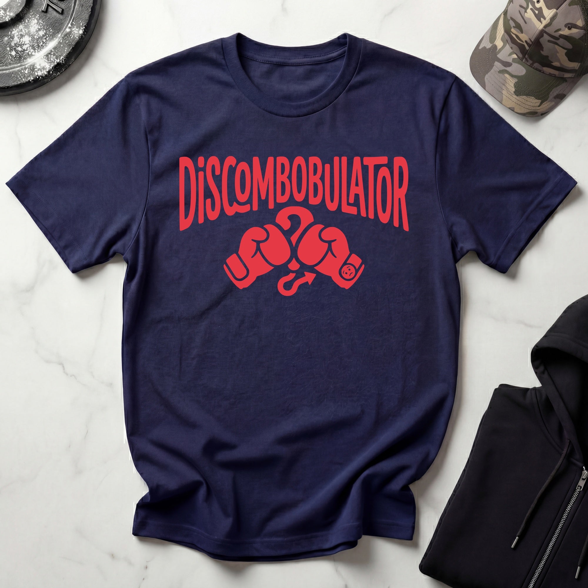 Discombobulator Boxing Red T-Shirt
