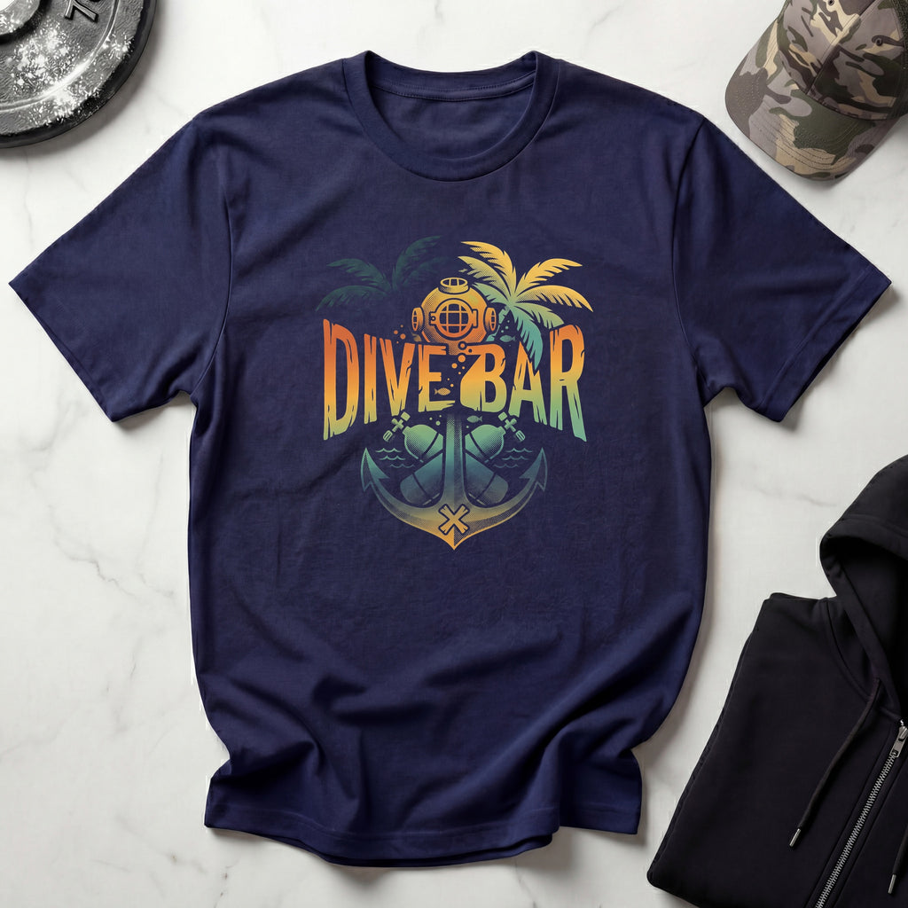Vintage Dive Bar Gym T-Shirt