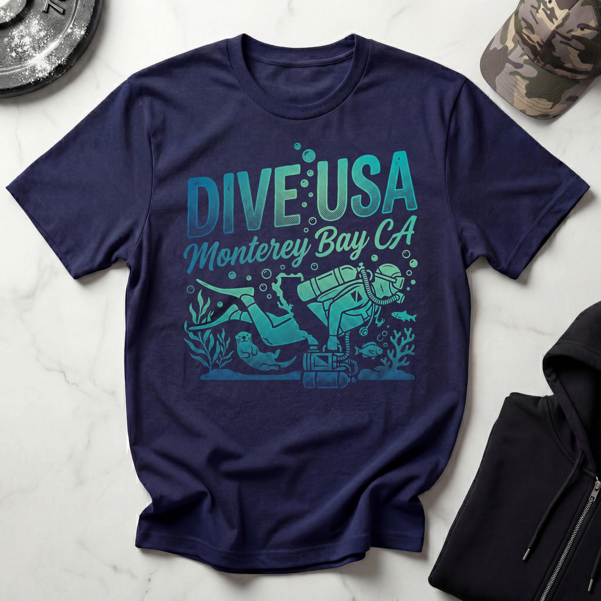 Dive Monterey Bay Gym T-Shirt