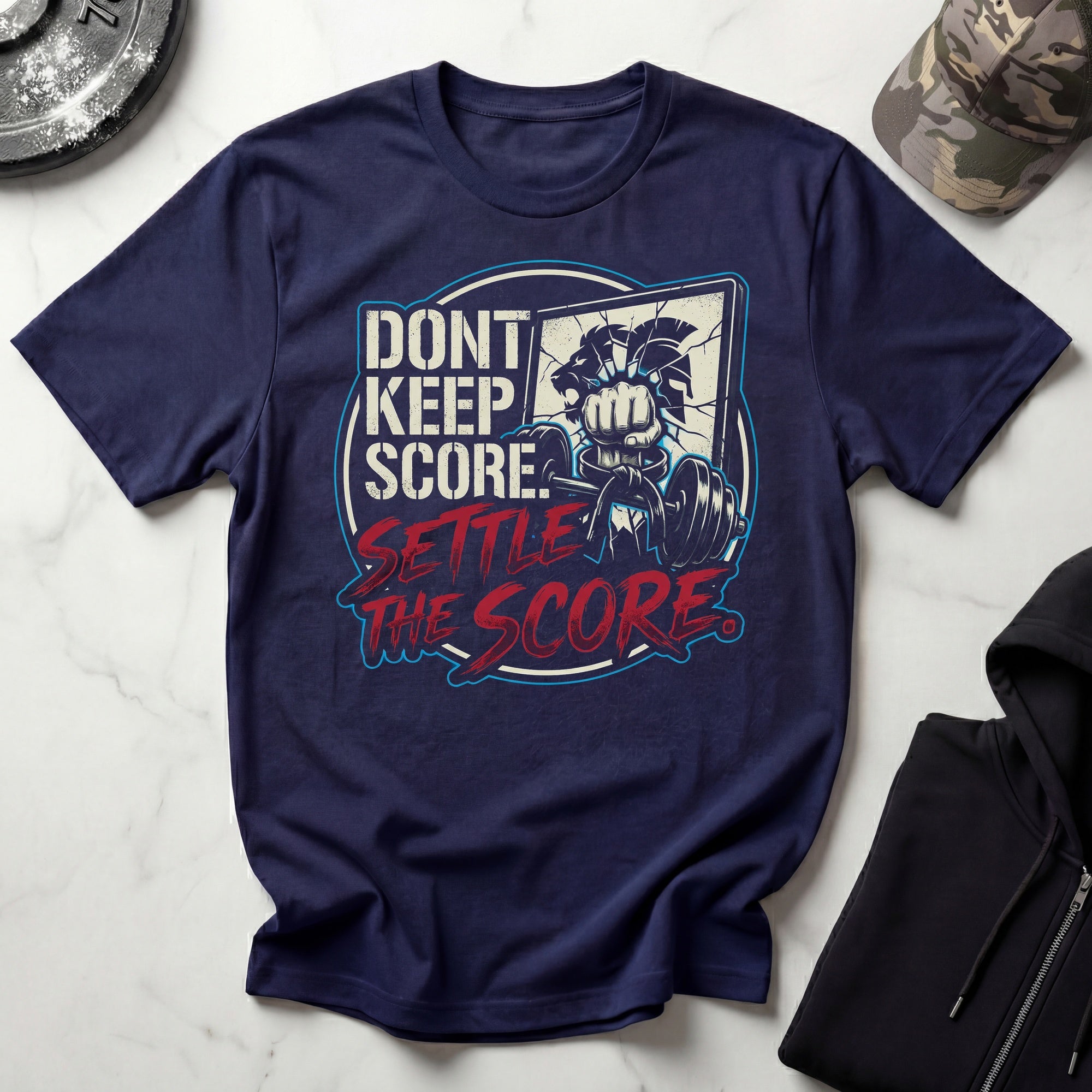 Settle The Score Vintage Boxing MMA T-Shirt